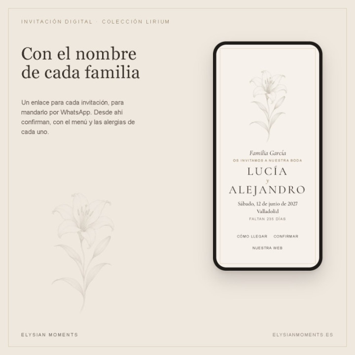 Invitación digital