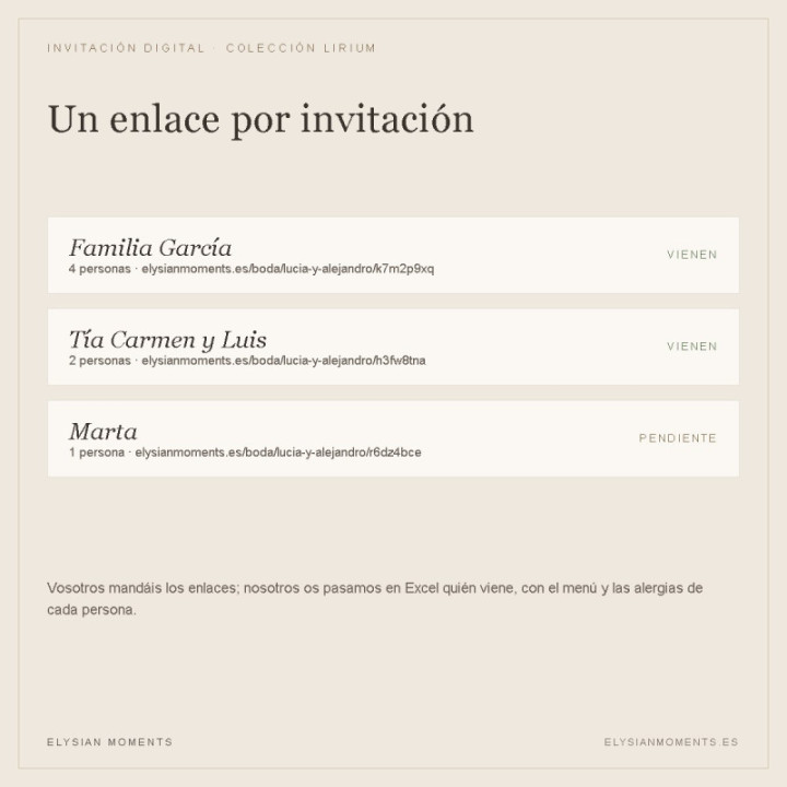 Invitación digital